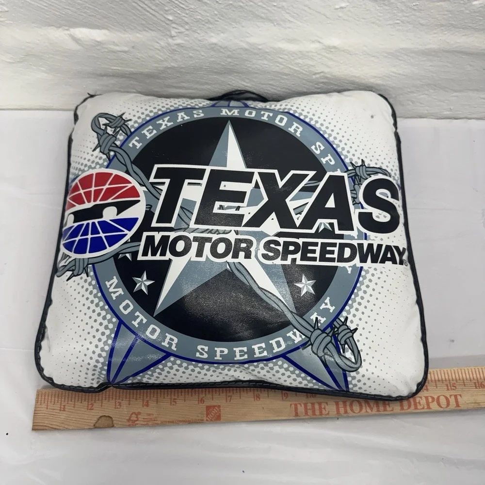 Texas Motor Speedway seat cushion Red White Blue pattern‎ with logo